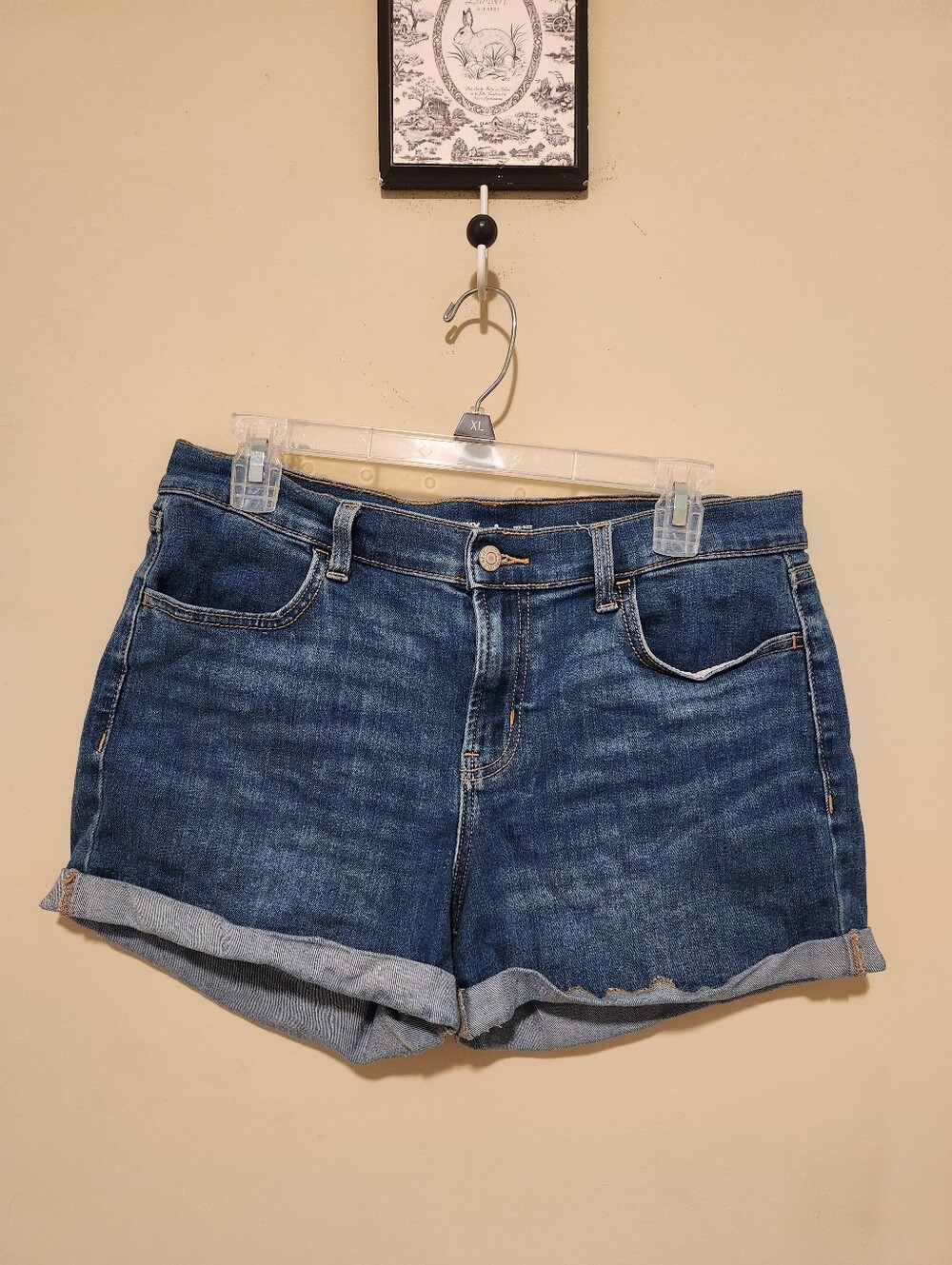 Old Navy 3" Denim Shorts Size 8